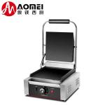 Non-stick Electric Press Grill Full Flat Grill Type for Commercial Grilled