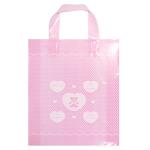 BPA Free Custom Printed Plastic Shopping Bags , Reusable Plastic Retail Bag