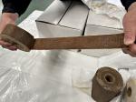 Brown Petrol Wax Tape Pipe Coating Anti Corrosion Pipe Wrap 1.2mm Thicknes
