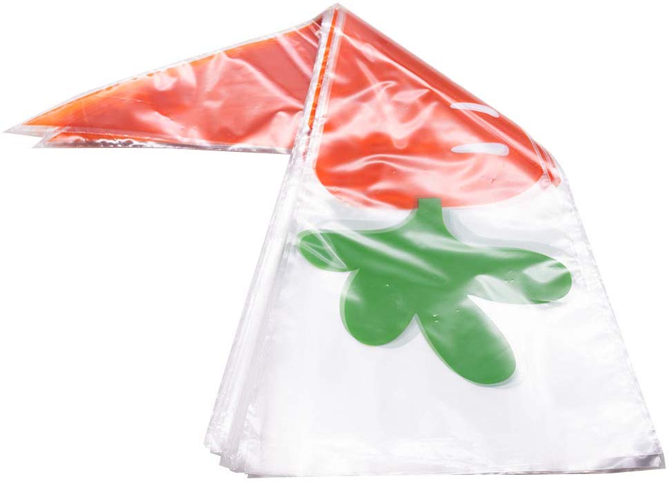 Germ Proof Colorful Cello Treat Bags Recyclable With Twist Ties