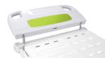 Movable ABS Two Cranks Elderly Hospital Bed Nursing Homecare Bed Manual Hospital