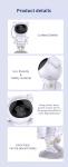 360 Degree Rotation Astronaut Design LED Projector Night Light