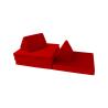 Buy cheap High Density Foam Velvet Modular Sofa Couch Playscape Sofa CertiPUR-US from wholesalers