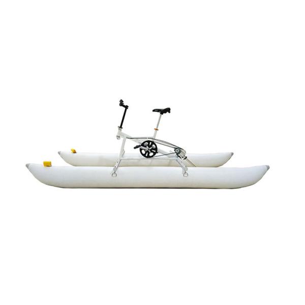 Buy cheap Outdoor Sports Equipment Water Tricycle Bike Inflatable Bicycle For Resort Hotel from wholesalers