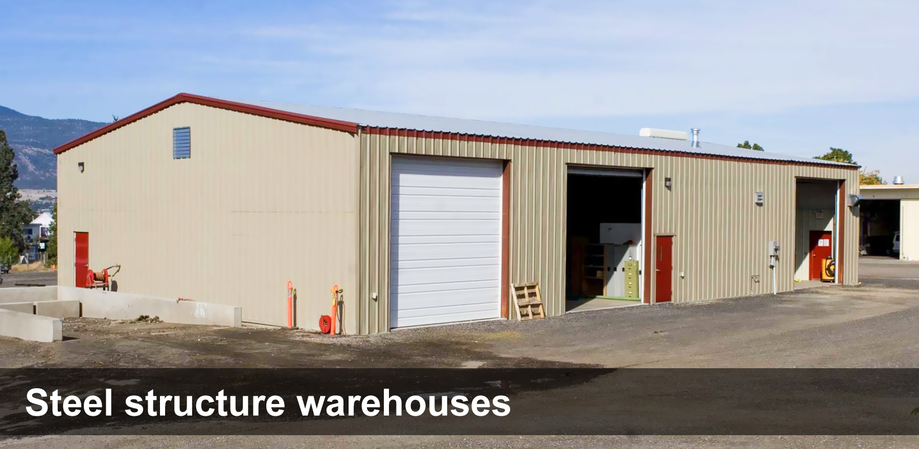 GB Standard Cutting Service Provided Prefabricated Galvanized Buildings For Easy Assembly