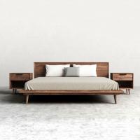 Buy cheap Professional Platform Style Modern Bed Furniture for Home Hotel Bedroom product