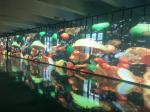 Slim Indoor High Definition Led Billboard Display Full Color SMD 3in1 CE Rohs