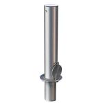 304 316 Stainless Steel Removable Bollards For Driveways Removable Bollard Post