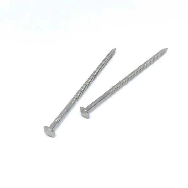 Buy cheap Rose Head Annular Ring Shank Stainless Steel Nails For Wooden Project from wholesalers