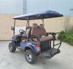Luxury Lead Batteries 4 Seater Electric Golf Cart Basic Tourist Vehicle