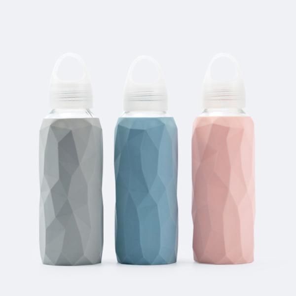 Buy cheap BPA Free Clear Glass Water Bottle 300ml Capacity Heat Resistant Durable from wholesalers