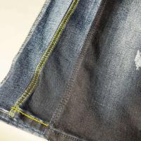 Buy cheap OEM Stretch Washed Cotton Spandex Denim Blue Fabric product