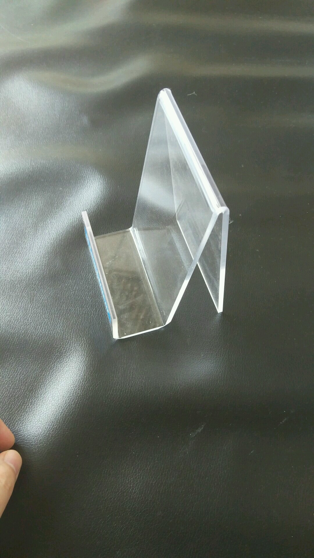 Single Acrylic Mobile Phone Holder Desktop Cell Plastic Display Rack Mobile Phone Bracket