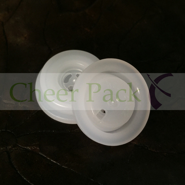 Side Gusset One Way Air Vent Valve Polyethylene Material With 5.7mm Height