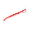 Buy cheap V Shape Double Ended Orthodontic Toothbrush With Interdental Brush from wholesalers