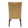 Buy cheap PU/leather upholstery Latest contracted chairs dining fashion wooden dining chair modern high back dining chair from wholesalers