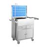 Buy cheap Moving Metal Abs Hospital Stainless Steel Instrument Trolley from wholesalers