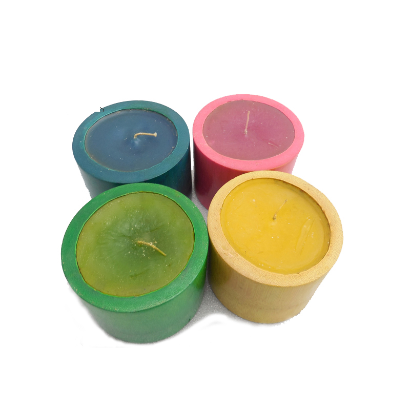 Wedding decoration party Christmas natural wooden candle holder