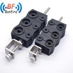 Feeder Clamp for Steel Wire Cable Trays Ldf Vxl5-50 7/8" Flex 0.410kg Package
