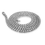 Fashion Titanium Steel 5mm Curb Chain Necklace Korea Style (CE481)