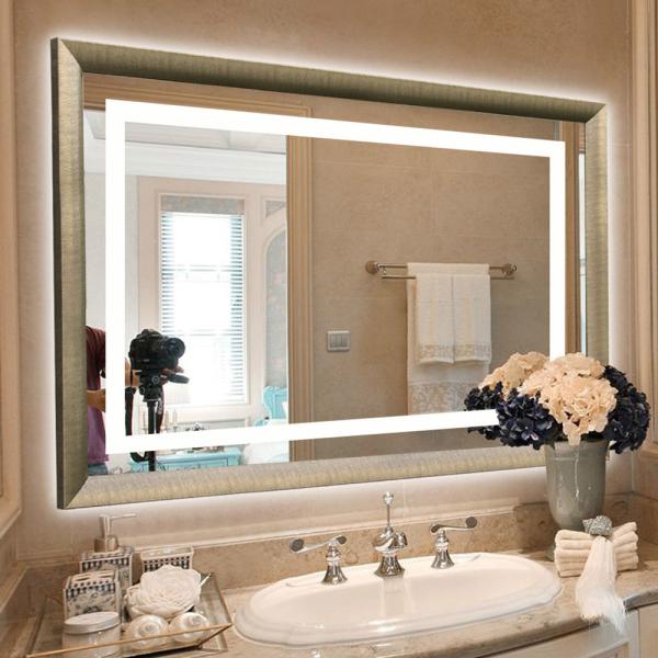 Buy cheap Frameless LED Backlit Mirror Wall Mounted Hotel Vanity Mirror from wholesalers