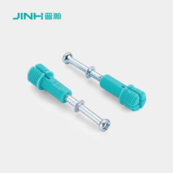 Buy cheap 36mm Cold-Rolled Steel Minifix Connecting Bolts With Nylon Dowel, Furniture Connector from wholesalers