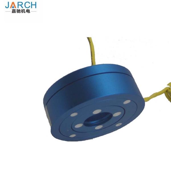 Buy cheap 250mm Lead 240Vac 250RPM Pancake Slip Ring For Military from wholesalers