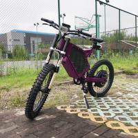 Buy cheap 72V 8000W Full Suspension Electric Mountain Bike Maximum Speed 100 Km/H product