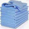 Buy cheap Super Soft Absorbent 14.2''X14.2'' Blue Microfiber Towels from wholesalers