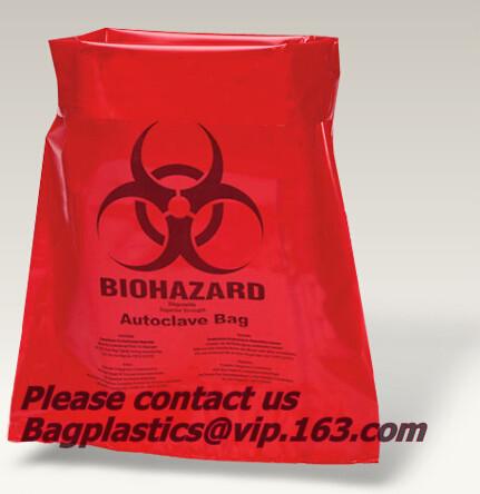 Buy cheap Clinical waste bags, Specimen bags, autoclavable bags, sacks, Cytotoxic Waste Bags, biobag from wholesalers