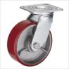Buy cheap heavy duty cast iron PU caster wheels 4 inch from wholesalers