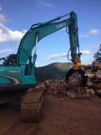 Excavator Attachment Heavy Duty Hydraulic Rock Grab Suitable For 20T 30T