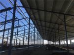 Prefabricated Q235B Steel Structure Cattle Farm Galvanized