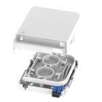 115*86*22mm Fiber Optic Socket Panel for Compact Indoor FTTH Network Installatio