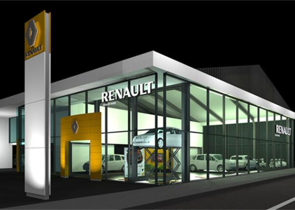 Buy cheap Fast Construction Car Showroom Building 4s Car Shop 8.0 Grade Earthquake Resistant from wholesalers