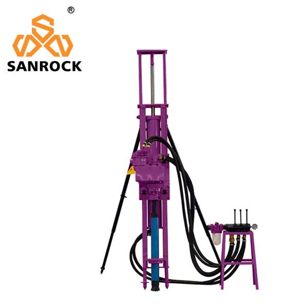 Buy cheap Deep Rock Drilling Rig Borehole Drilling Equipment Portable Pneumatic DTH Drilling Rig from wholesalers