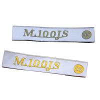 Buy cheap Eco-friendly Clothing Woven Labels, Shoulder Patch, Printed Label, Embroidery product