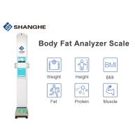 Buy cheap Eletronic Balance Body Composition Analyzer Machine , White Medical Body product
