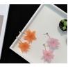 Buy cheap 2018 Fashion Pearl Earrings Ear Drops Silver Exported Korea Fashion Flower shapes from wholesalers