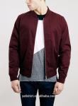 Custom Made Blank Mens Flight Jacket 100% Cotton Long Sleeves Machine Washed