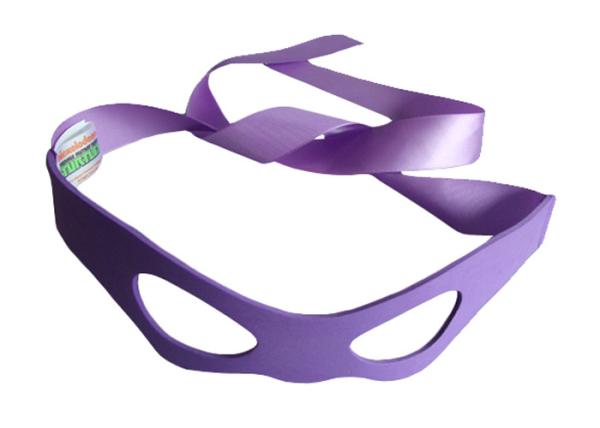 Buy cheap Personalized Purple Dance Party Eye Mask Made Of EVA Material And With Ribbons at Masquerade from wholesalers