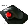 Buy cheap Resin Trackball With Black Metal Mounted Panel , Industrial Computer Mouse from wholesalers