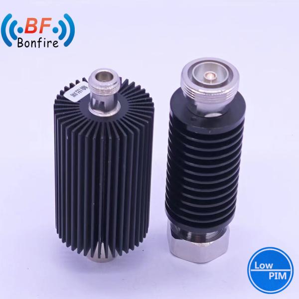 Buy cheap Red 100W Adjustable Attenuator RF Coaxial Adaptor DC-3800MHz DIN Female to Male 3-40dB from wholesalers