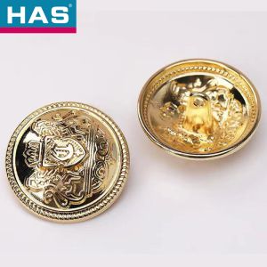 Buy cheap Nickel Free Custom Metal Buttons 23mm / 25mm Personalised Metal Buttons from wholesalers