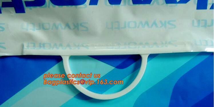 Hooking Bag For Clothing Pouch With Slide Or Self Sealing Zipper, Bag For Swimwear Bag With Hook