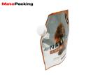 2.5KG Dog Pet Food Packaging Bags Aluminum Foil With Plastic Handle Spout