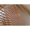 Buy cheap Corrosion Resisting Coil Metal Mesh Drapery 1.2mm For Interior Decoration from wholesalers