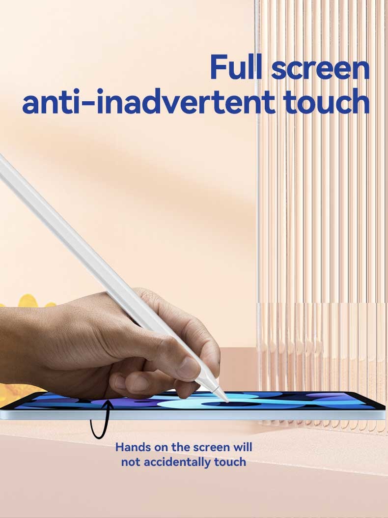 Bluetooth 4.2 Active Stylus Pencil For Ipad 1.45mm Tip 1.5 Hours Charging Time