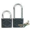 Buy cheap Black Cast Iron Steel Security Door Locks / Long Shackle Padlock With Three Keys from wholesalers