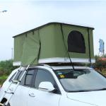 PU Coated 3000mm Outdoor Sport Tent , Hard Shell ABS Trailer Mounted Roof Top